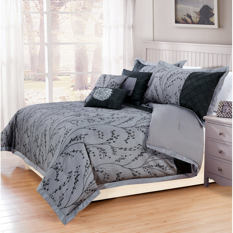 Duvet of Canada Inc. Desiree 6 Piece Queen Comforter Set & Reviews